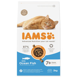 Krmivo IAMS Cat Senior ocean fish 3kg