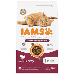 Krmivo IAMS Cat Adult turkey 3kg