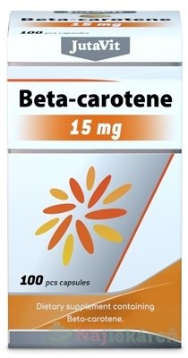 E-shop JutaVit Betakarotén 15 mg, 100 cps