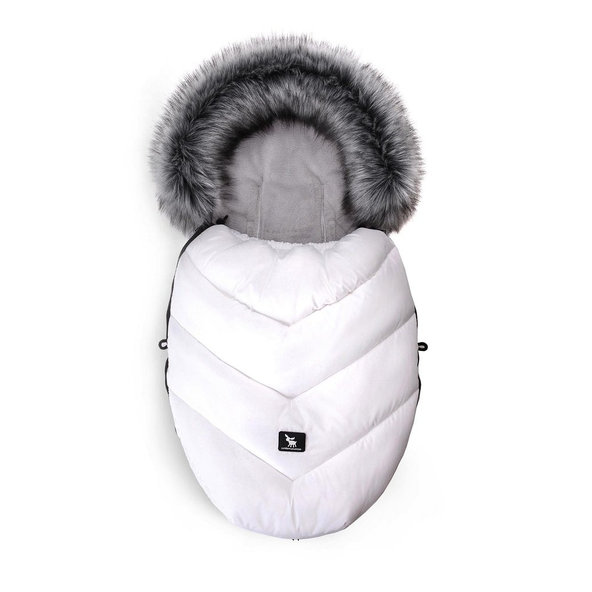 COTTONMOOSE Fusak do kočíku Moose MINI Yukon White