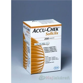 ACCU-CHEK® Softclix Lancet 200 lancety do odberového pera 200ks