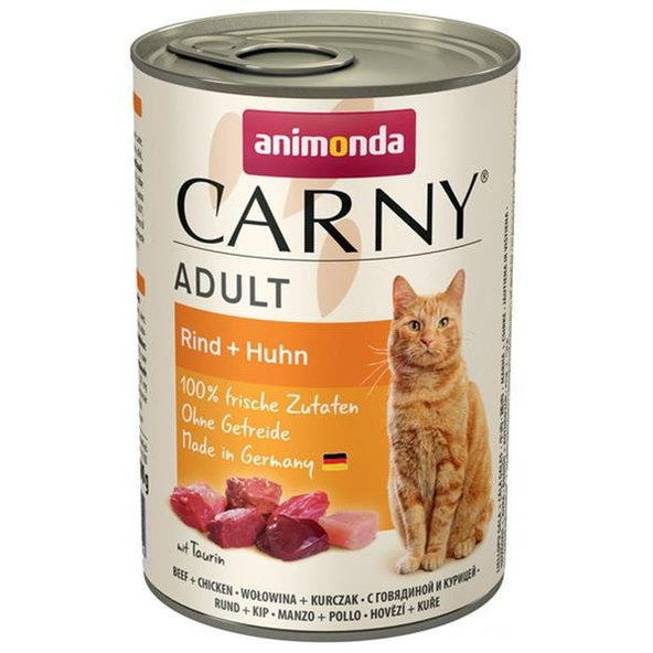 Animonda CARNY® cat Adult hovädzie a kura konzervy pre mačky 6x800g