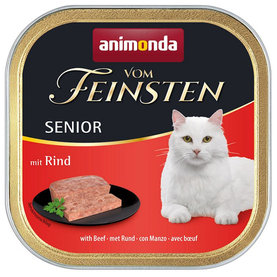 Animonda Vom Feinsten cat SENIOR hovädzie 16x100g