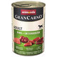Animonda GRANCARNO® dog adult hovädzie a kačacie srdiečka 6 x 400g konzerva