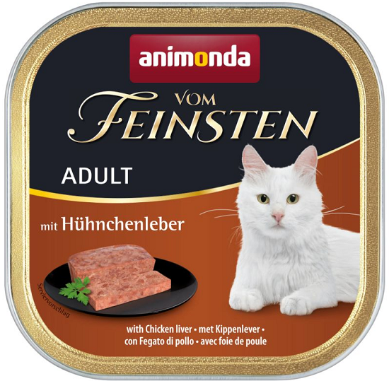 E-shop Animonda Vom Feinsten cat CLASSIC kuracia pečienka vaničky pre mačky 16x100g