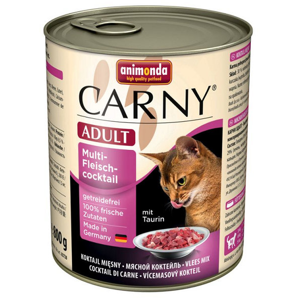 Animonda CARNY® cat Adult multimäsový koktail konzervy pre mačky 6x800g