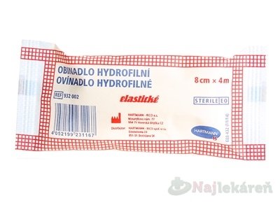 E-shop Ovínadlo hydrofilné elastické, sterilné (8cmx4m) 1ks