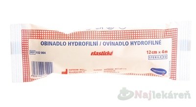 E-shop Ovínadlo hydrofilné elastické sterilné (12cmx4m) 1ks