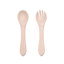 PETITE&MARS Príbor silikónový TAKE&MATCH Desert Sand 6m+