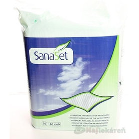 SanaSet Podložka (60x60 cm) absorpčná hygienická (Light) 30ks