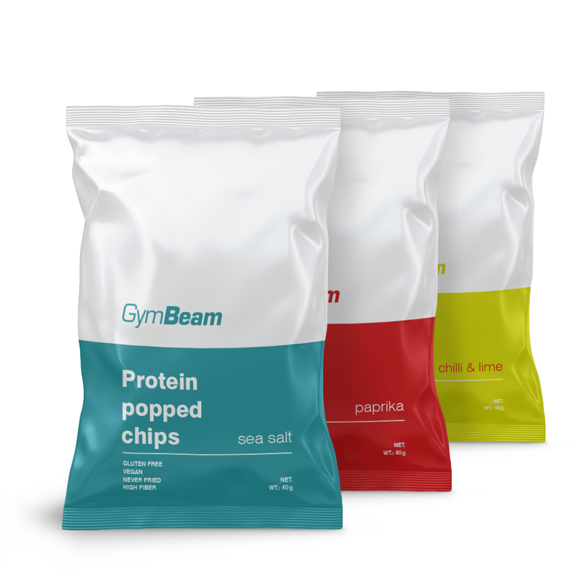 E-shop Proteínové čipsy - GymBeam, 40g