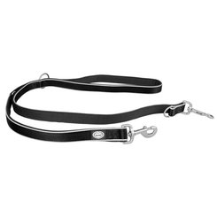 Vodítko DUVO+ EXPLOR WEST duo nylon čierne 200cm/25mm