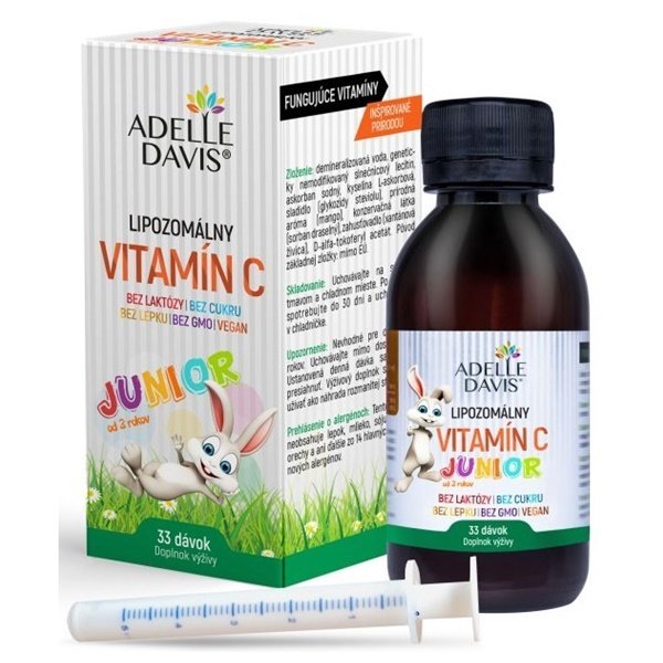 E-shop Adelle Davis Lipozomálny Vitamín C Junior 100 ml