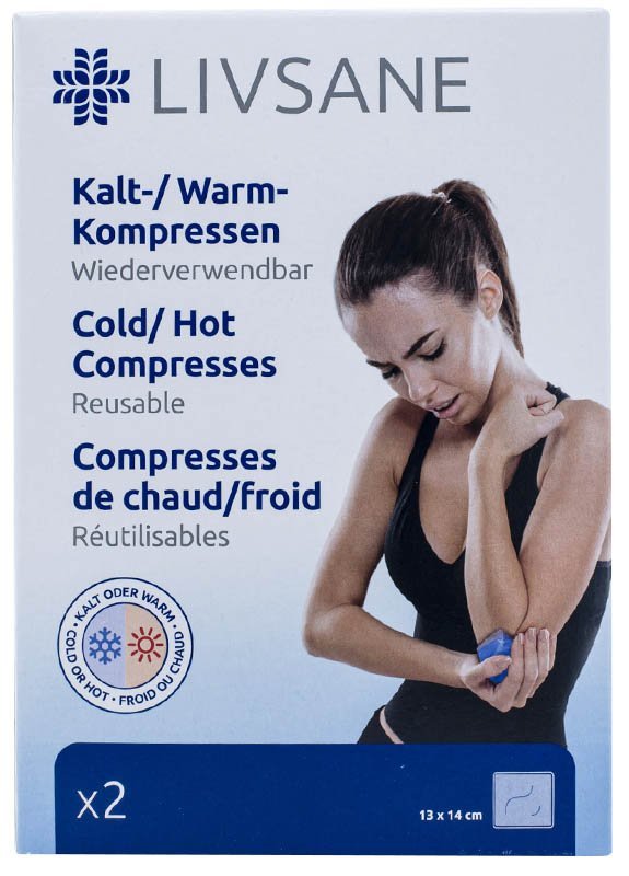 LIVSANE Studený / Horúci zábal (obklad) gélový 2 ks