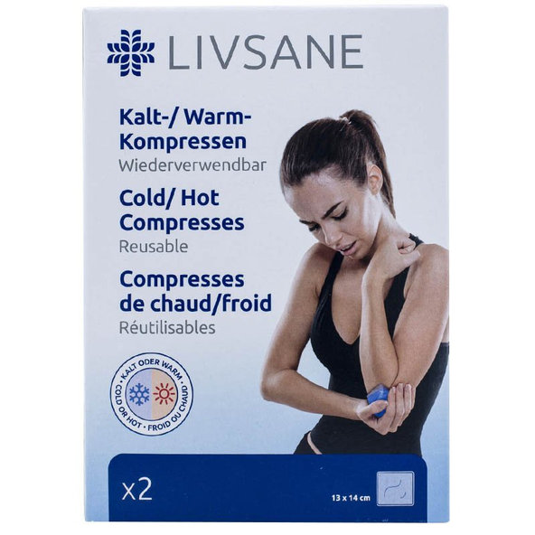 LIVSANE Studený / Horúci zábal (obklad) gélový 2 ks