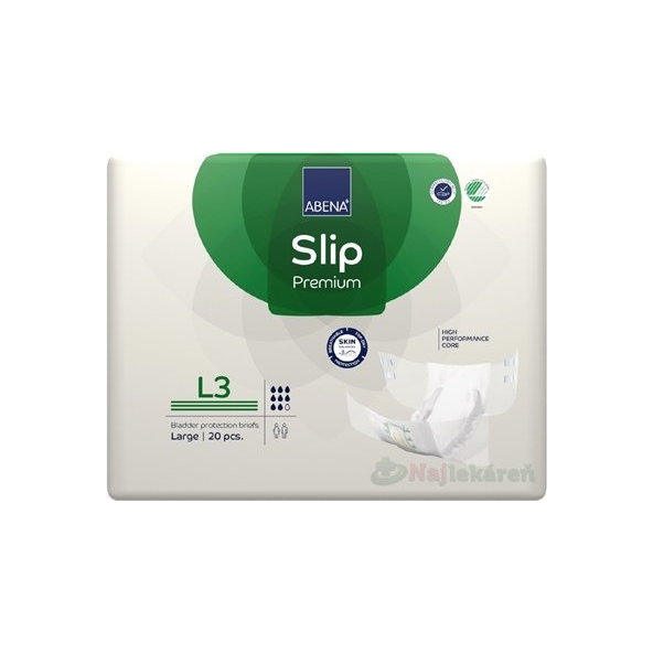ABENA Slip Premium L3, inkontinenčné nohavičky (veľ. L), 20 ks