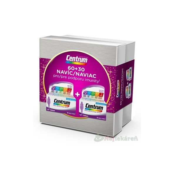 Centrum pre ženy (Vianočný balíček) 60+30 tbl.
