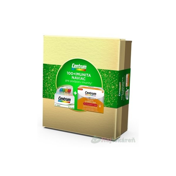Centrum (Vianočný balíček) - A-ŽELEZO + IMUNITA VITAMÍN C MAX