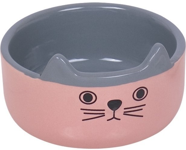 E-shop "Cat Face" ružová 160ml keramická miska