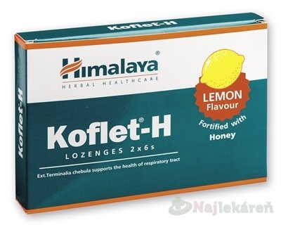 E-shop Himalaya Koflet-H Lemon pas ora 12 ks