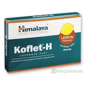 Himalaya Koflet-H Lemon pas ora 12 ks