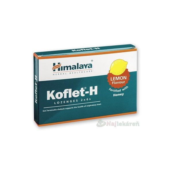 Himalaya Koflet-H Lemon pas ora 12 ks