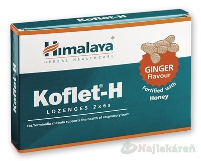 E-shop Himalaya Koflet-H Ginger pas ora 12 ks