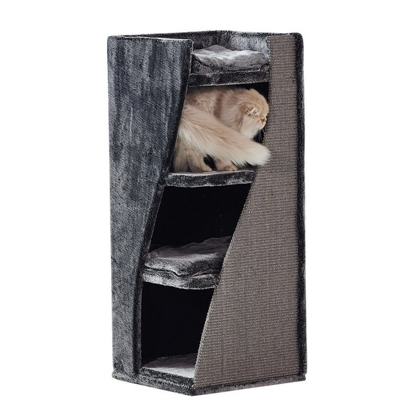 "Kari" L mačací strom čierna