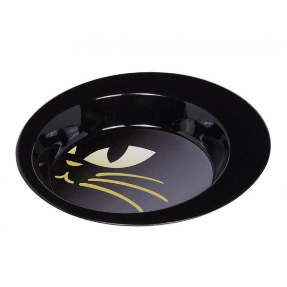 "Kitty" nerezová miska čierna, 19cm 0,34 l
