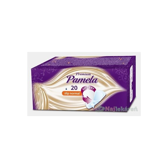Pamela Premium Slip Normal hygienické vložky 20 ks
