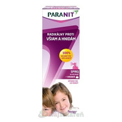 PARANIT Radikálny sprej proti všiam a hnidám 100ml + hrebeň