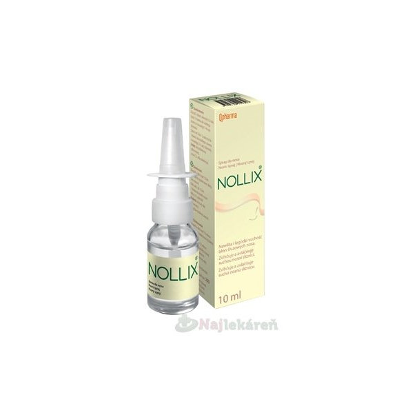NOLLIX sprej na suchú sliznicu nosa 10 ml