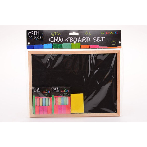 ALLTOYS Tabuľka na kreslenie s kriedami