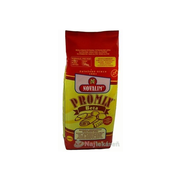 PROMIX Beta racionálna mineralizovaná bezglutenová múka 1000 g