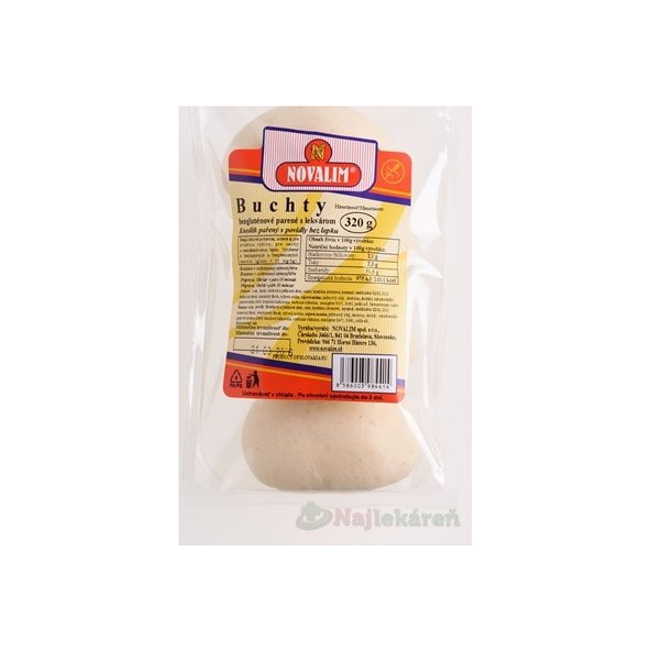 Buchty - bezgluténové parené buchty s lekvárom, 320g