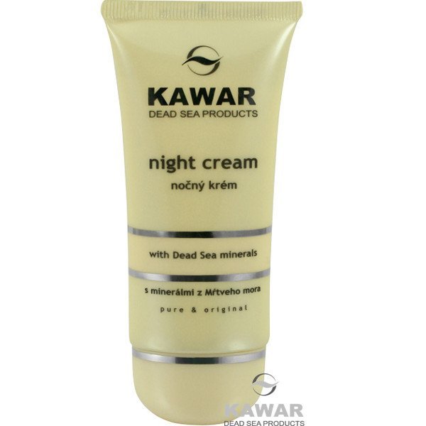 E-shop KAWAR Nočný krém s minerálmi z Mŕtveho mora 60 ml