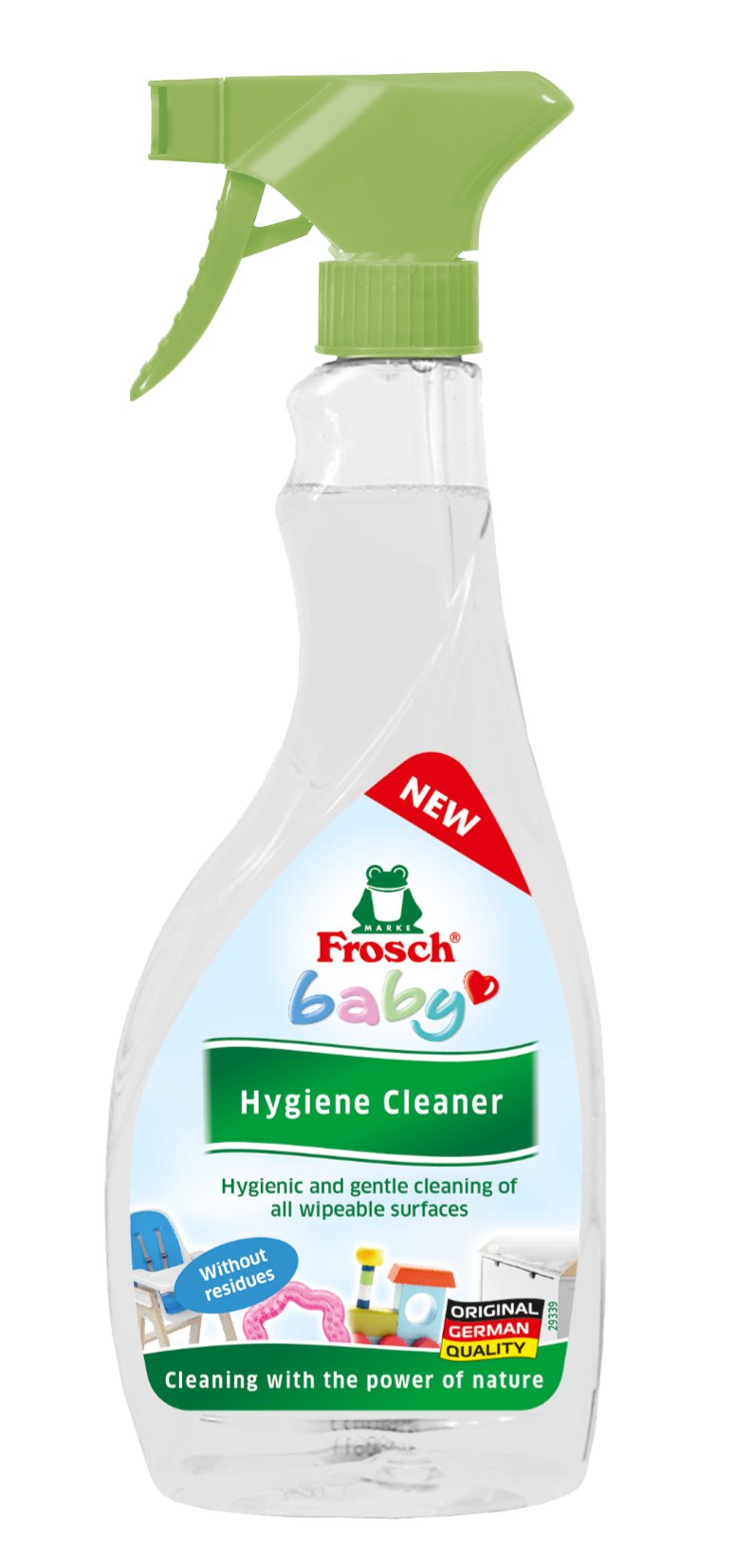 E-shop FROSCH EKO Hygienický čistič dětských potřeb a omyvatelných povrchů 500 ml