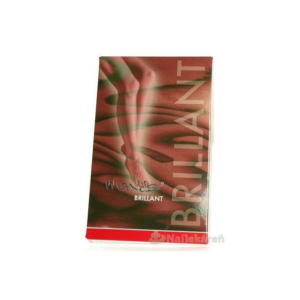 MAXIS BRILLANT LÝTKOVÉ PANČUCHY veľkosť 7, (II.KT), krátke, bez špice, bronz 1pár