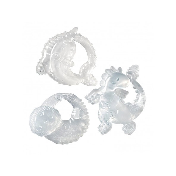 INFANTINO Hryzátka pre 3 štádia prerezávanie zúbkov