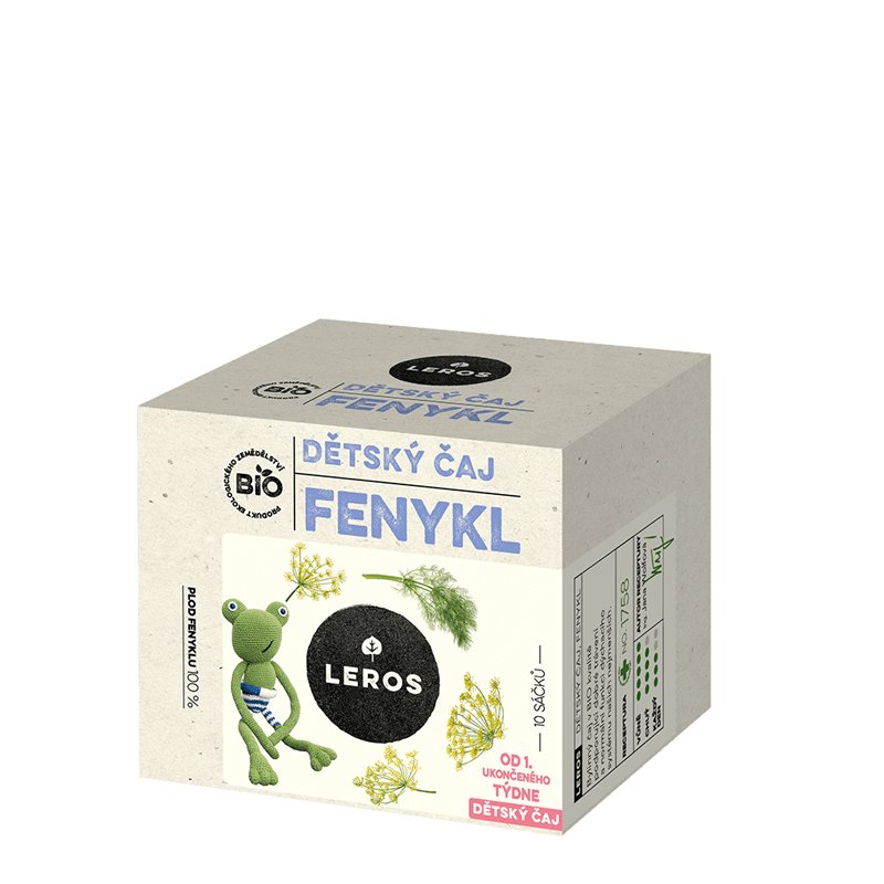 E-shop LEROS BIO Dětský čaj Fenykl 10x1,5g