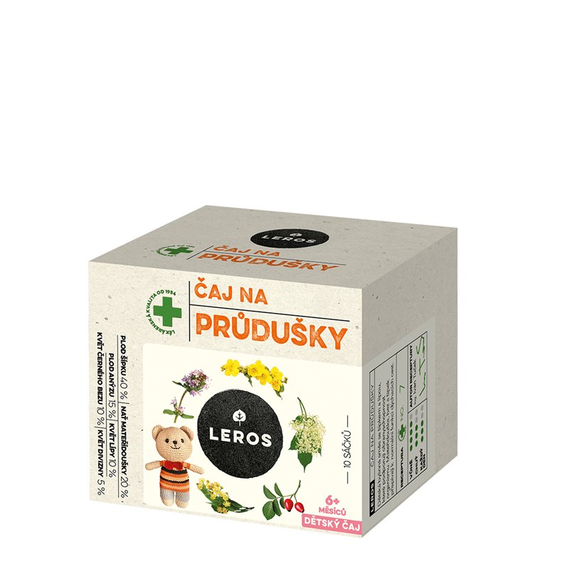 E-shop LEROS Dětský čaj na průdušky 10x1,5g