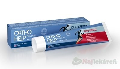 E-shop ORTHO HELP EMULGEL DUO EFFECT proti stuhnutým kĺbom 175 ml