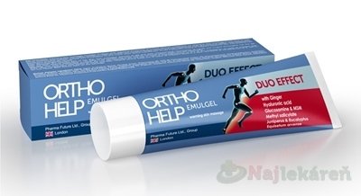 E-shop ORTHO HELP EMULGEL DUO EFFECT proti stuhnutým kĺbom 50 ml