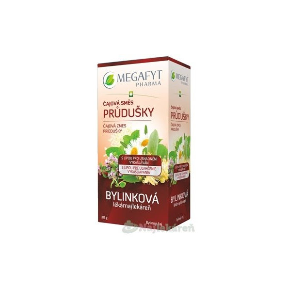 MEGAFYT Bylinková lekáreň Čajová zmes PRIEDUŠKY, 20x1,5 g