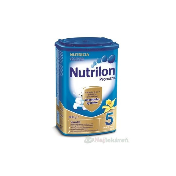 NUTRILON 5 Vanilla ProNutra  (36 + mesiacov) detské mlieko 1x800 g