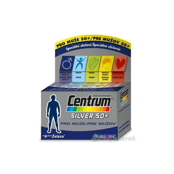 Centrum Silver 50+ pre mužov