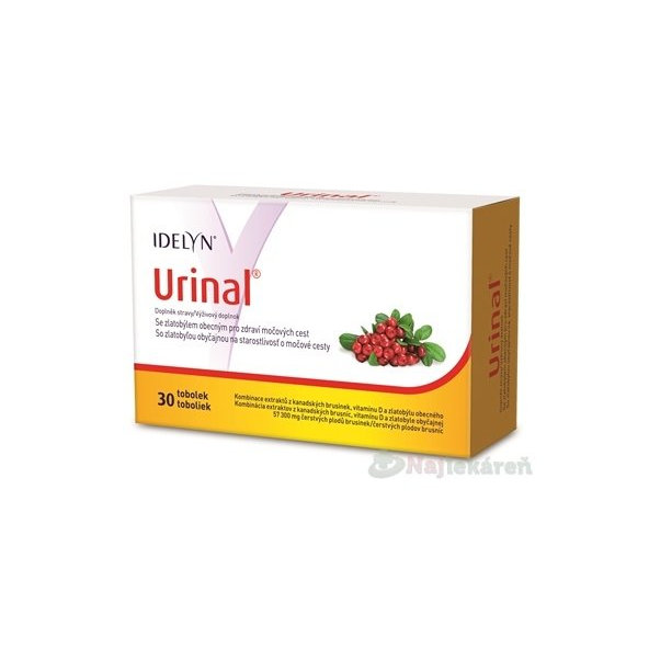 Idelyn URINAL na močové cesty 30 kapsúl