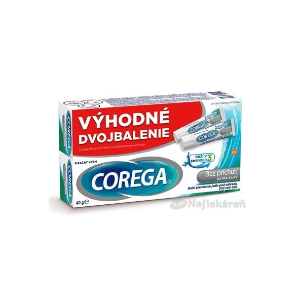 COREGA Bez príchute extra silný DUOPACK