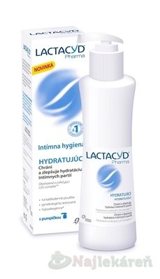E-shop LACTACYD Pharma HYDRATUJÚCI intímna hygiena 250ml