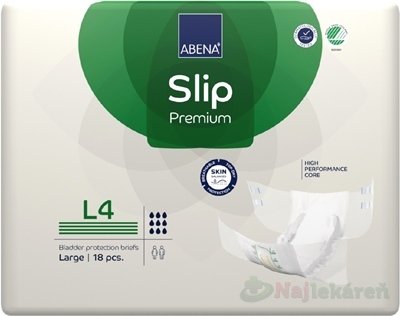 E-shop ABENA Slip Premium L4, inkontinenčné nohavičky (veľ.L) 18ks